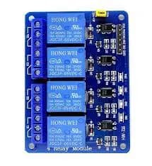 4 channel  5V relay 10A Low Level Trigger