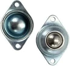 Steel Ball Castor( Base plate diameter:4.89cm,  wheel diameter:3.41cm)