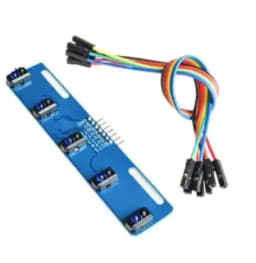 5 Channel Line Tracking Sensor Tracking Module TCRT5000L