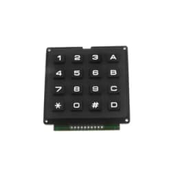 4x4 Black Keypad