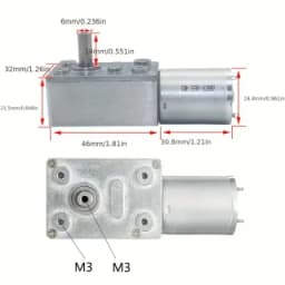 JGY370 12V Gear Motor 66RPM