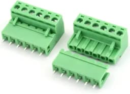 6Pin PCB Screw Terminal Block Connector 5.08mm
