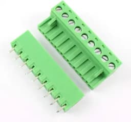 9Pin PCB Screw Terminal Block Connector 5.08mm