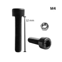12mm M4 Bolt + Nut