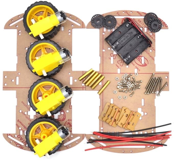 4Wheel Robot Car Chassis Kit