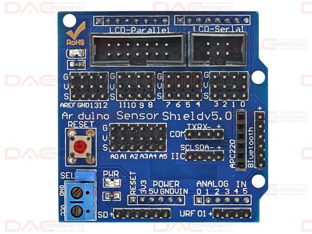 Sensor Shield V5 for Arduino Uno