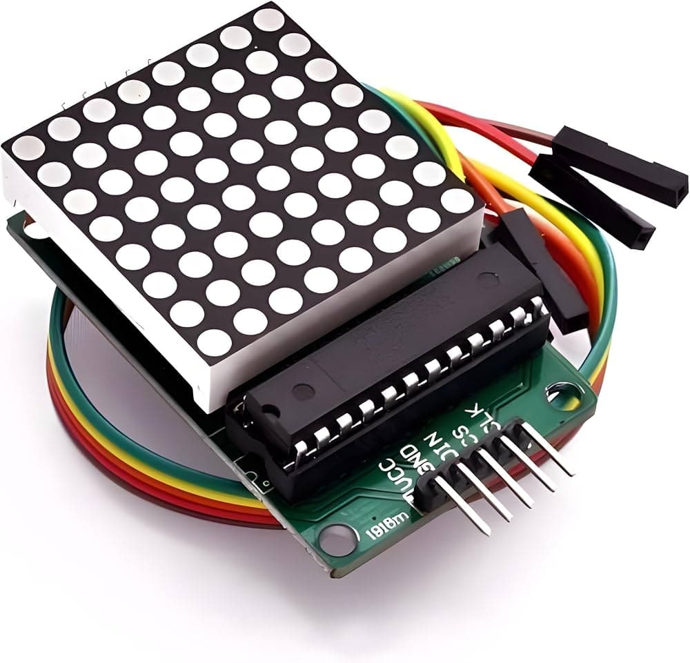 MAX7219 Dot LED matrix board