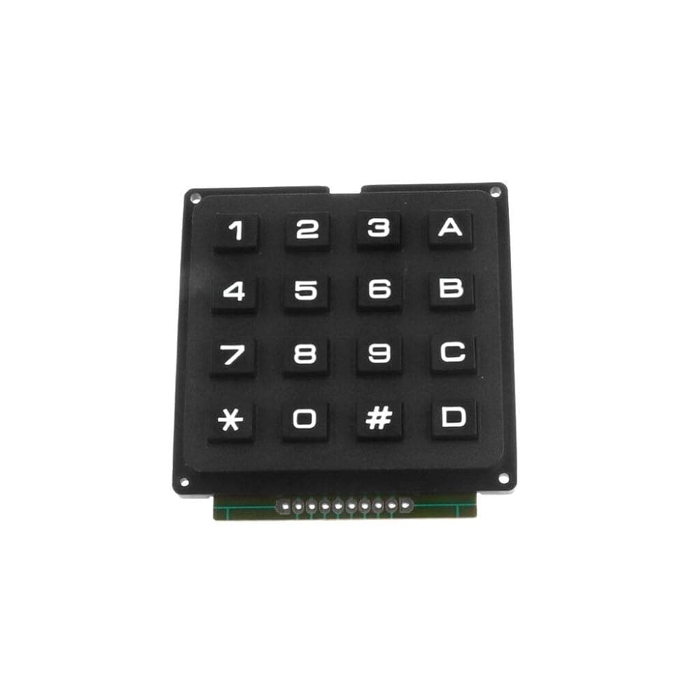 4x4 Black Keypad