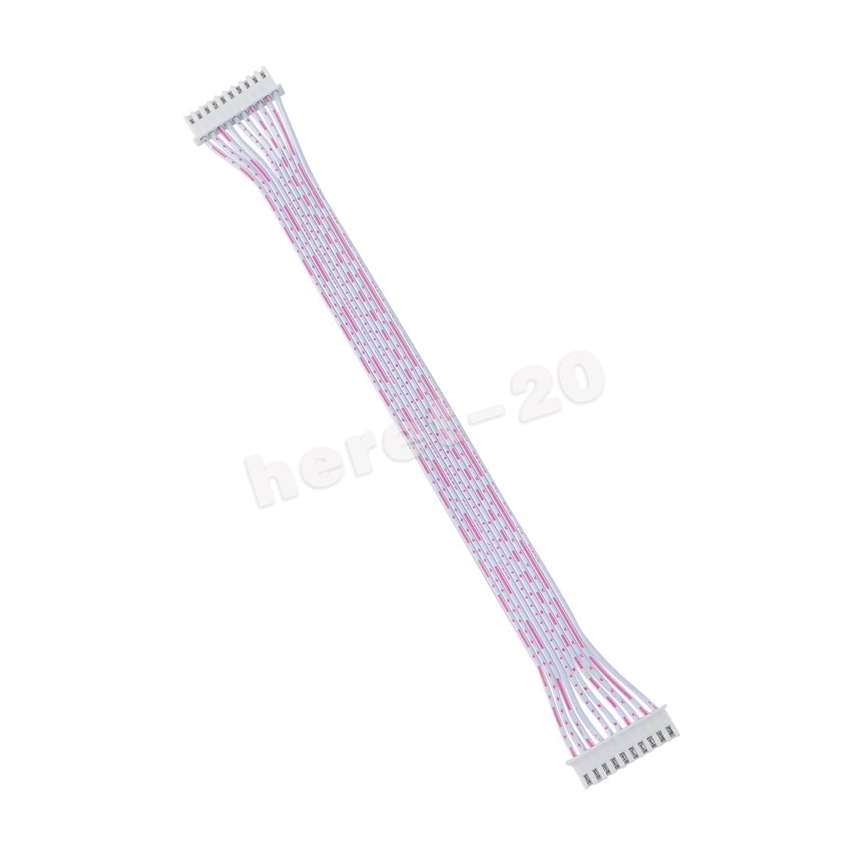 XH2.54mm 10Pin Connector Double Head 10cm