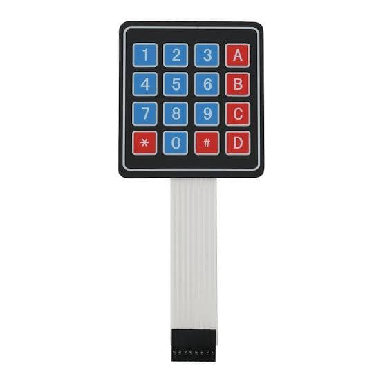 4x4 Matrix Keypad