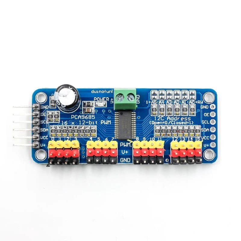 PCA9685 16 Channel 12-bit PWM Servo Driver
